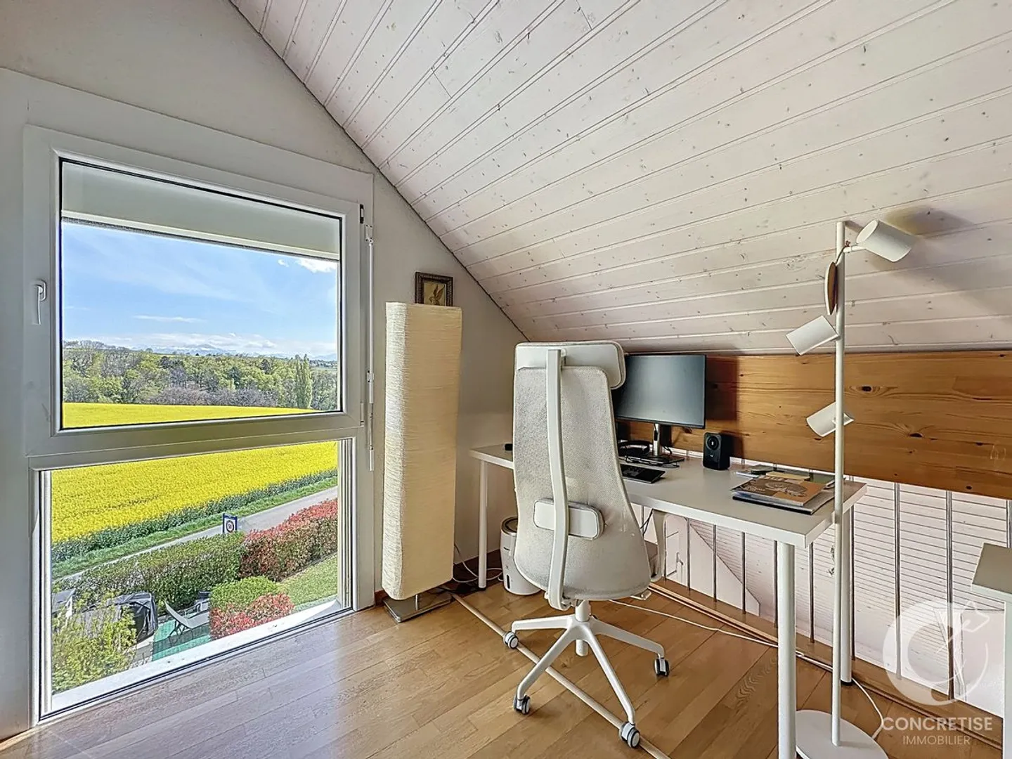 Duplex mit Garten und Blick auf die Alpen / Mont-Blanc - Daillens - Foto 10 von 13