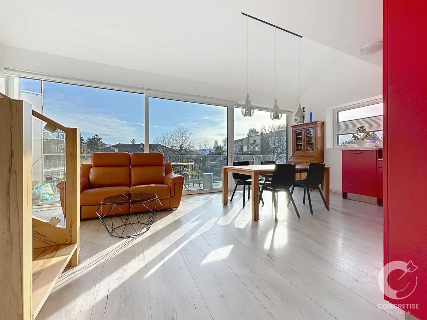 Helles, gemütliches und gepflegtes Duplex - Foto 3 von 13