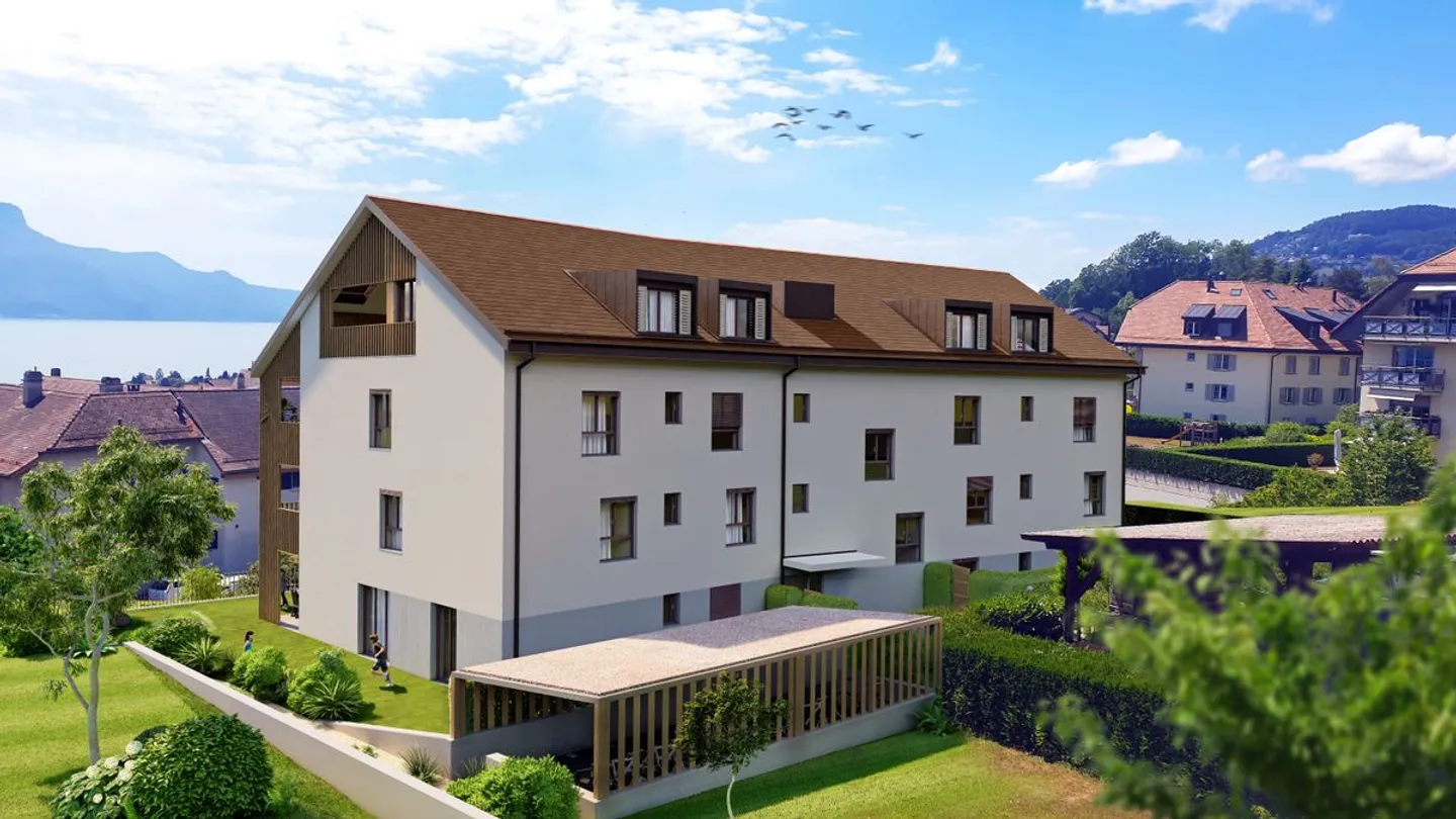 Große neue 4,5-Zimmer-Wohnung mit Balkon und Seeblick - Foto 10 von 12