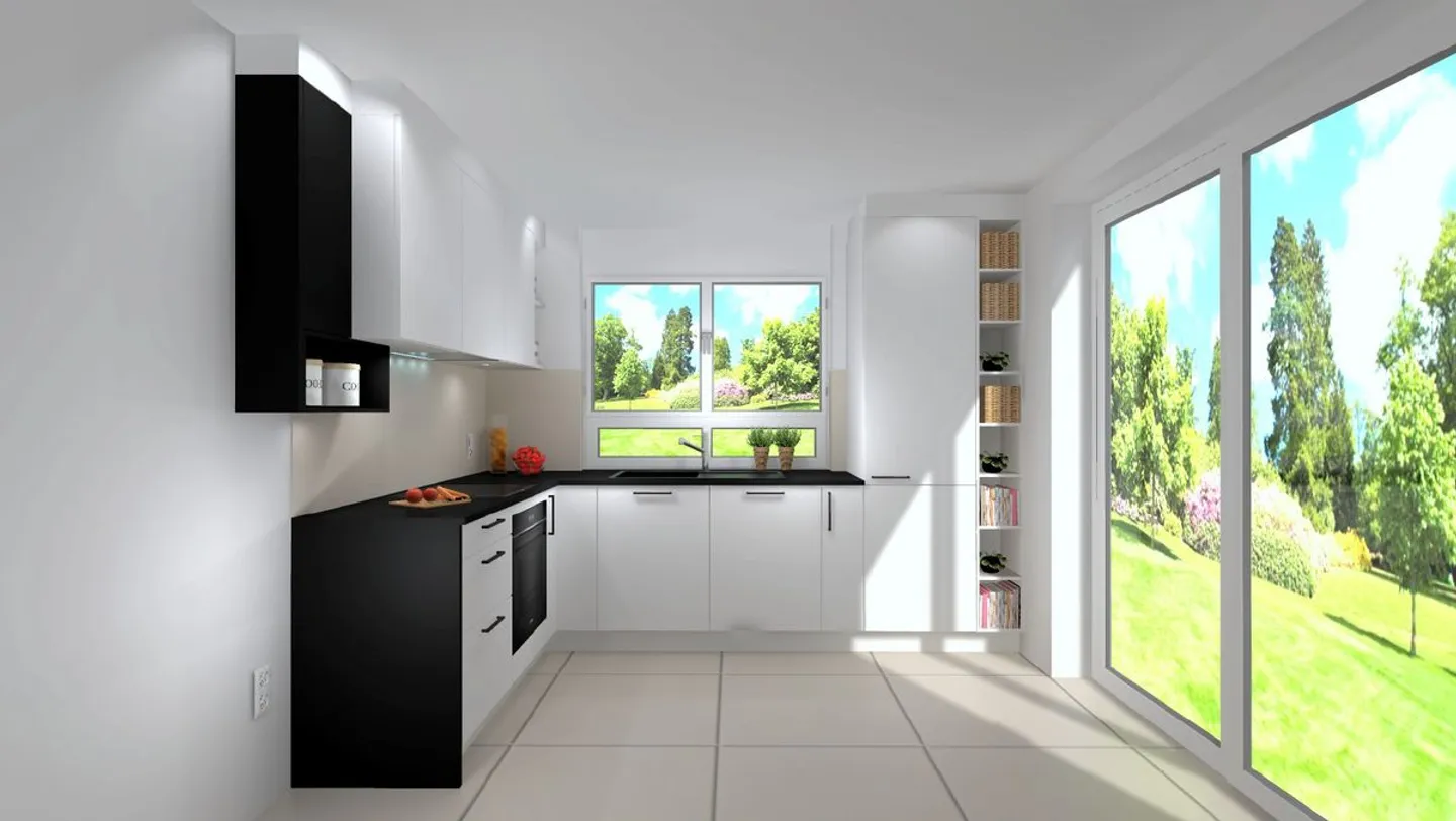 Appartamento MINERGIE 2.5 locali al piano terra con terrazza e giardino - Foto 5 di 13