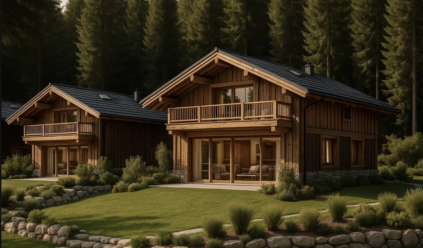 Chalet aus altem Holz M54 in Crans-Montana - Foto 1 von 11