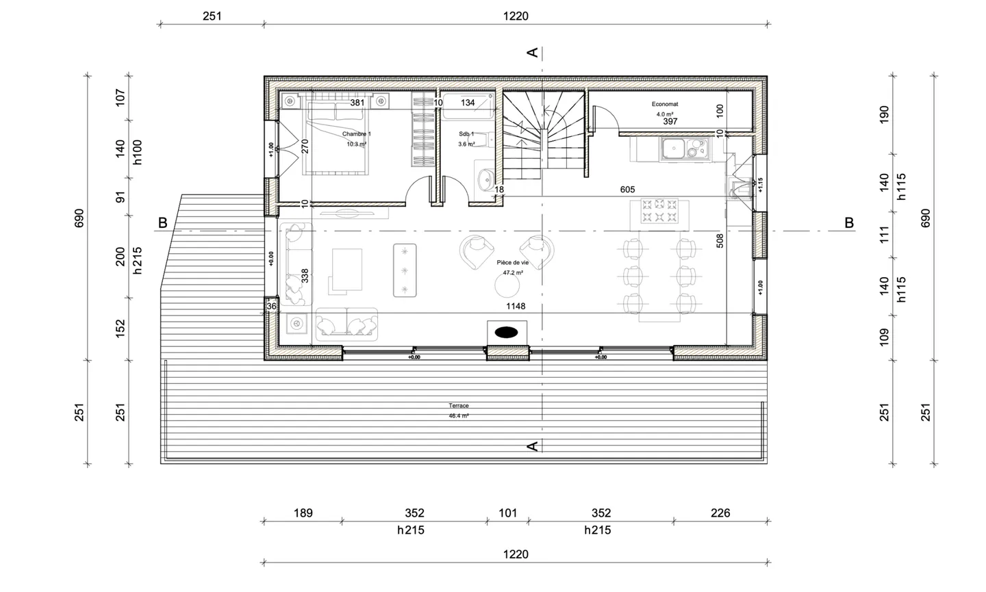 Superb 5.5-room villa with high energy performance in Icogne - Photo 9 of 10