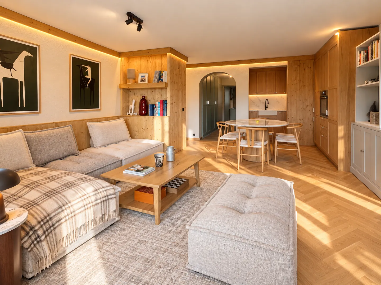 RARE 3.5 ZIMMER SKI-IN / SKI-OUT VIOLETTES MIT PANORAMABLICK AUF DIE ALPEN ? CRANS-MONTANA - Foto 1 von 13