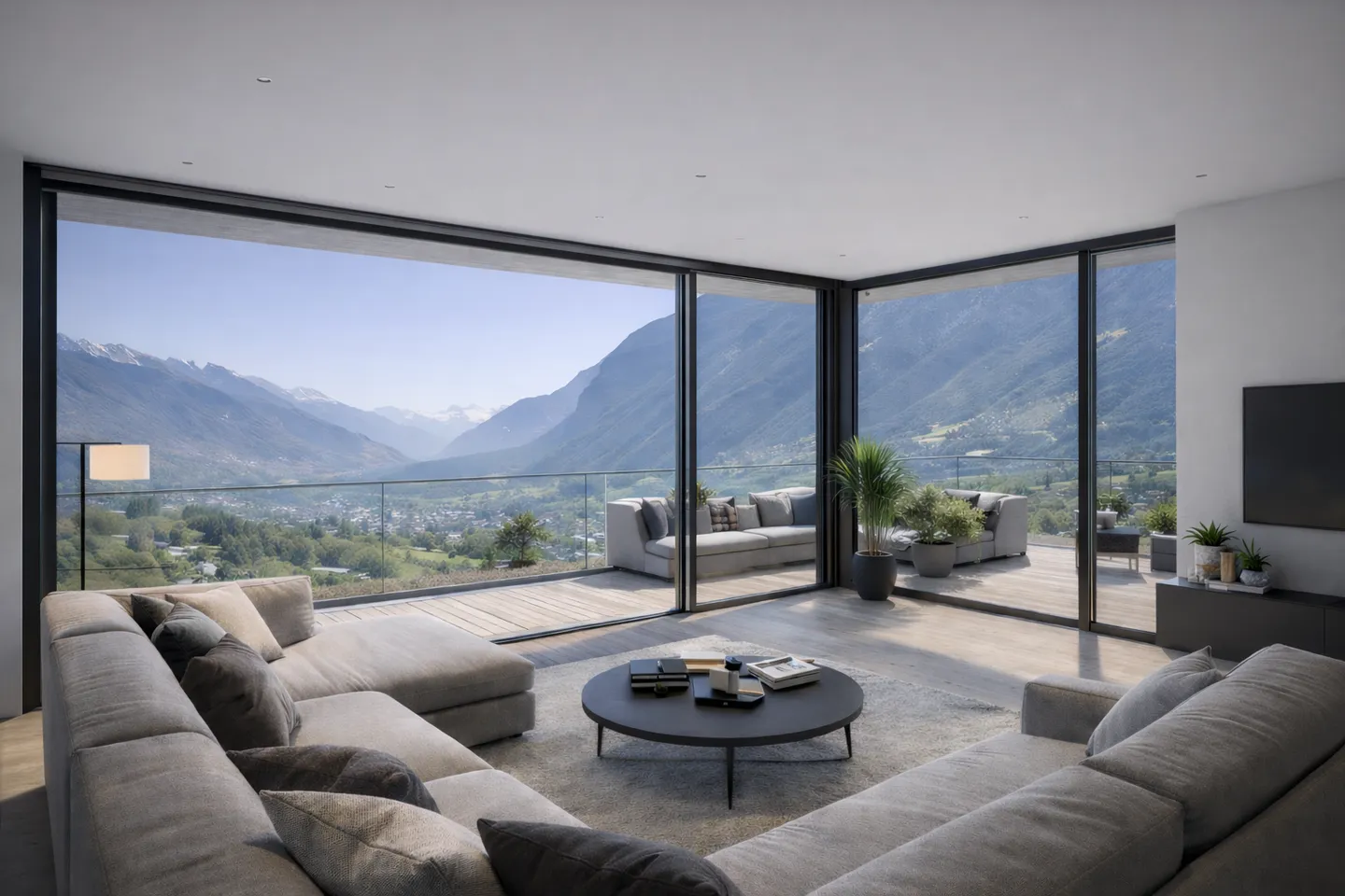 Venthône - Elegant 3.5 room primary residence with 150 m² garden - Photo 4 of 5