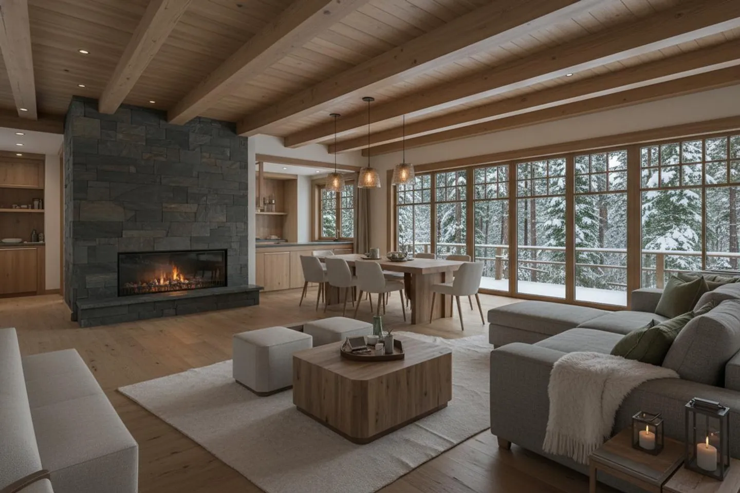 Magnifique chalet neuf à 6 min en voiture de Crans-Montana - Photo 2 sur 3