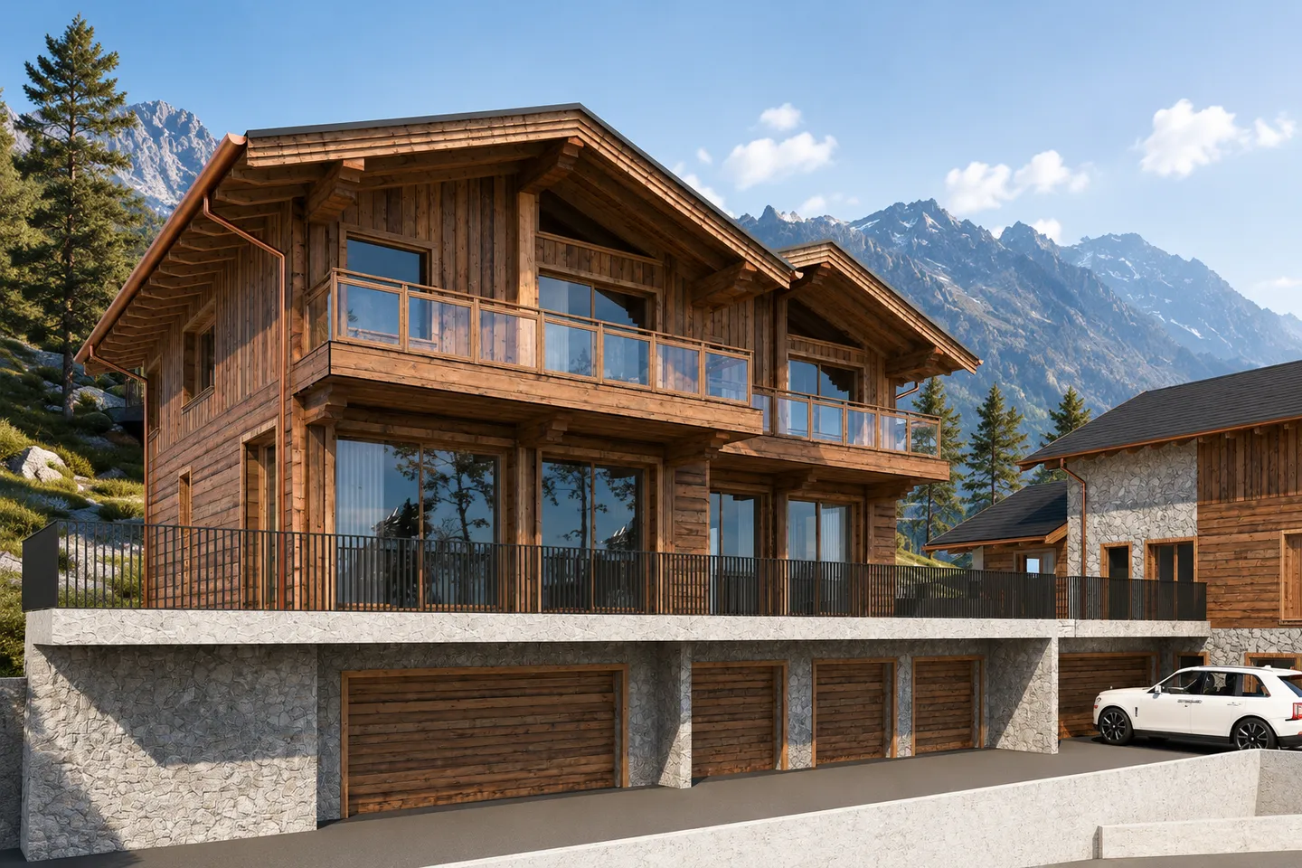 Chalet nuovo con vista lago - Foto 1 di 11