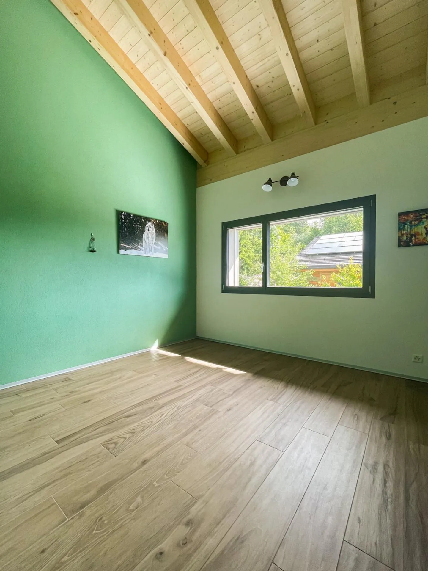 Außergewöhnliches Architektenchalet im Herzen der Natur mit Pool und Panoramablick - Foto 11 von 13