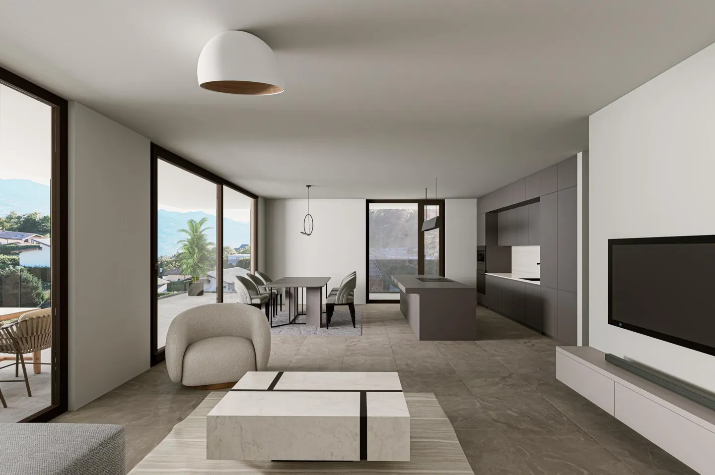 5,5-ZIMMER-WOHNUNG 1. STOCK IN CHERMIGNON D'EN HAUT - Foto 5 von 13