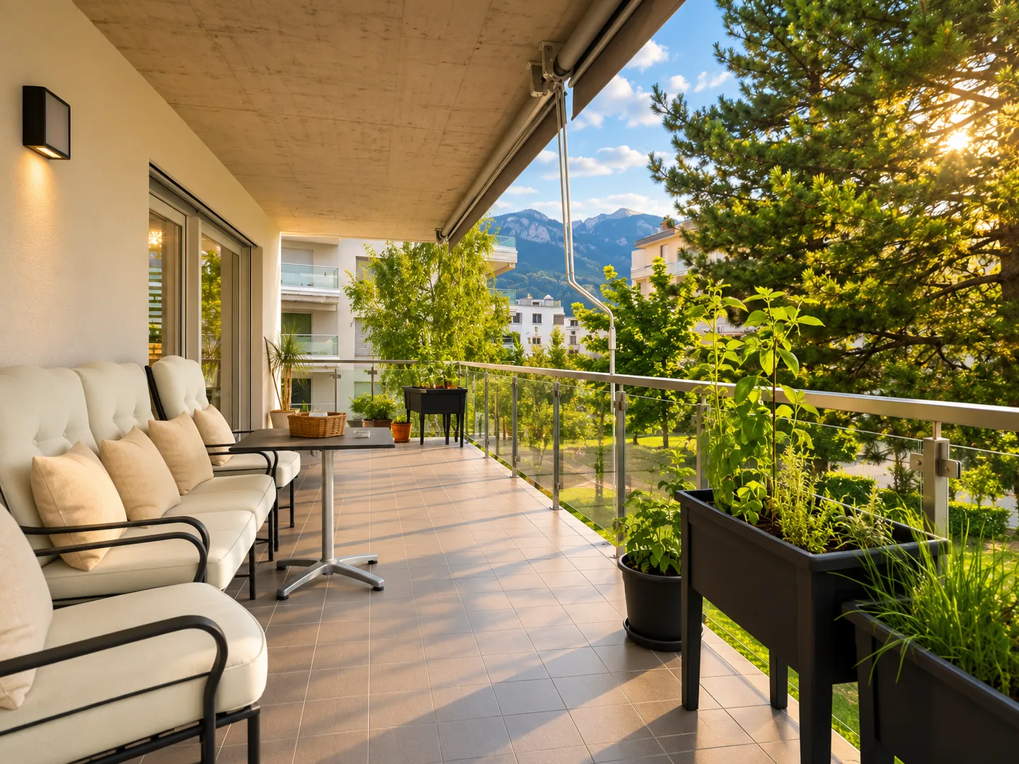 Magnificent modern 3.5-room apartment with large terrace in Sierre - Photo 12 of 13