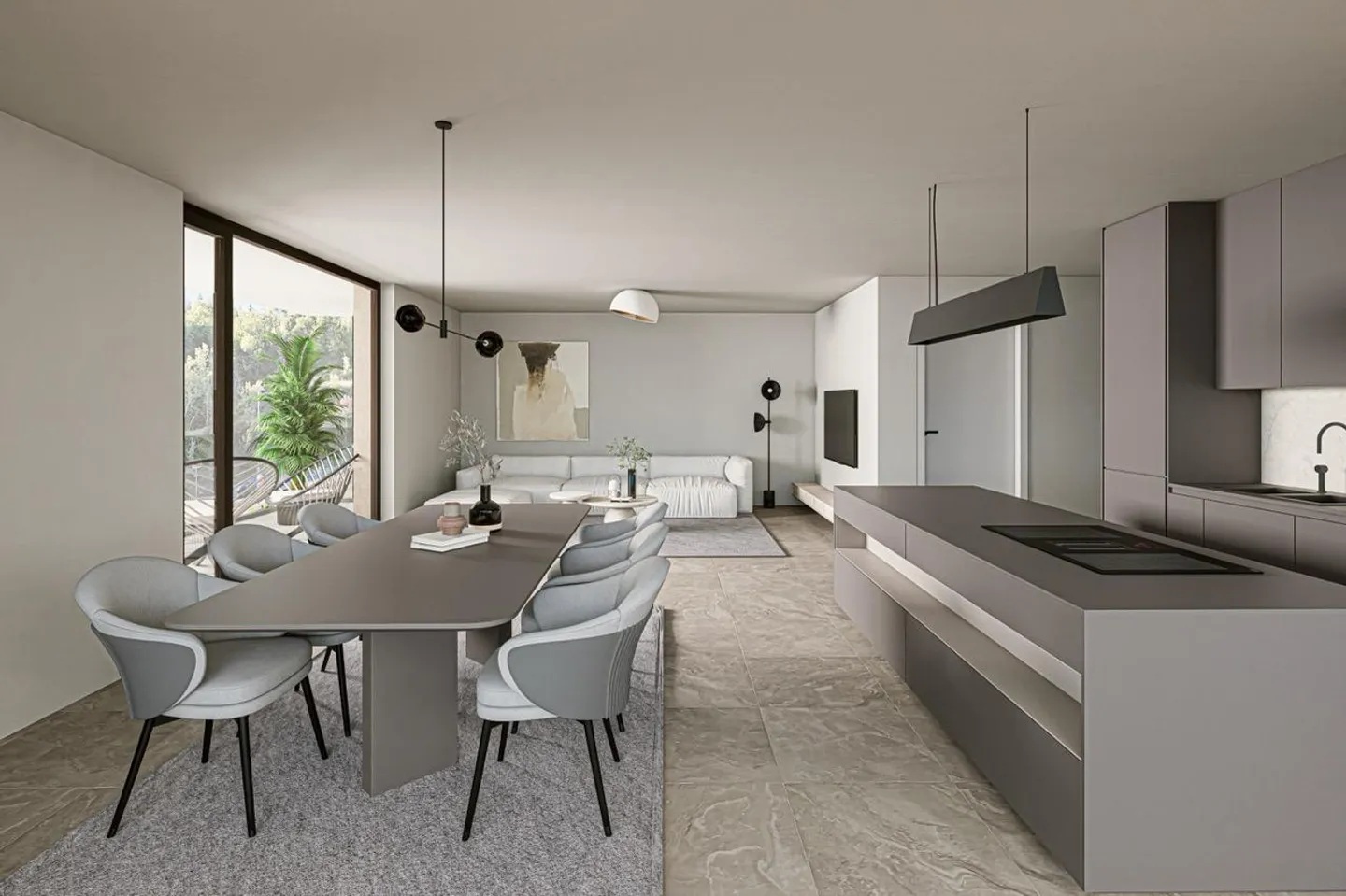 5,5-ZIMMER-WOHNUNG 1. STOCK IN CHERMIGNON D'EN HAUT - Foto 7 von 13