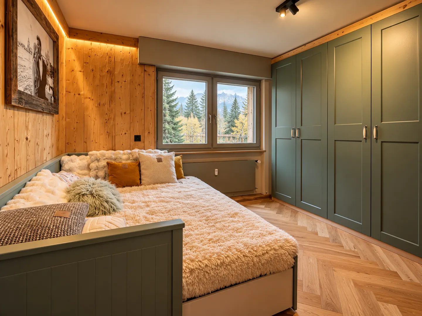 RARE 3.5 ZIMMER SKI-IN / SKI-OUT VIOLETTES MIT PANORAMABLICK AUF DIE ALPEN ? CRANS-MONTANA - Foto 12 von 13