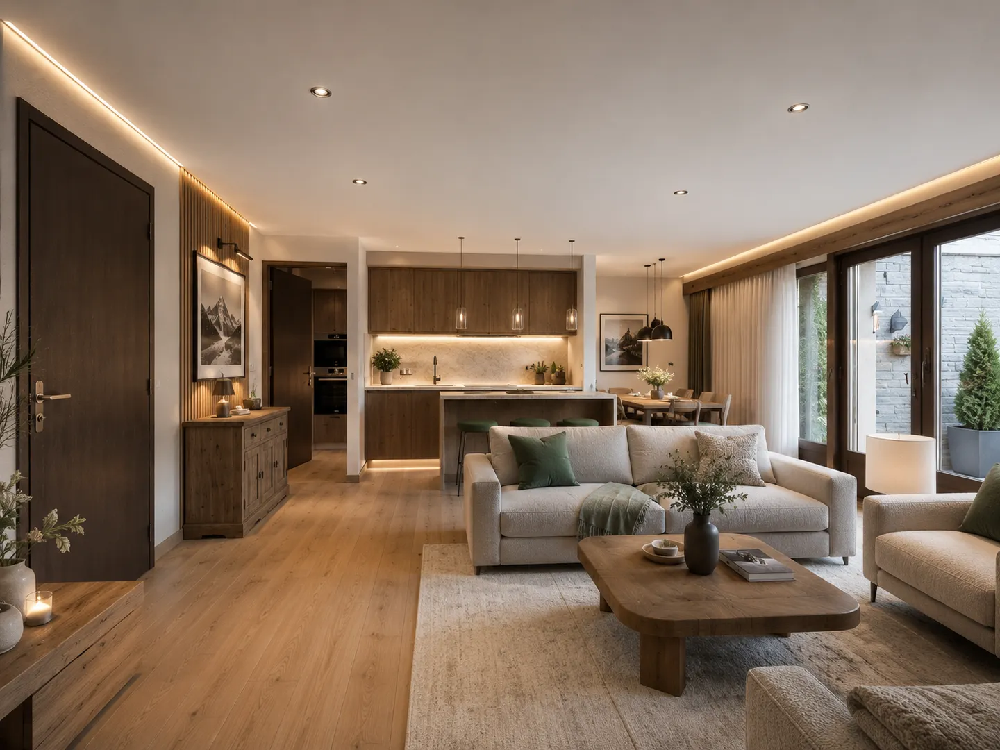 Prime 4.5-Zimmer-Wohnung im Zentrum von Crans-Montana - Foto 12 von 13