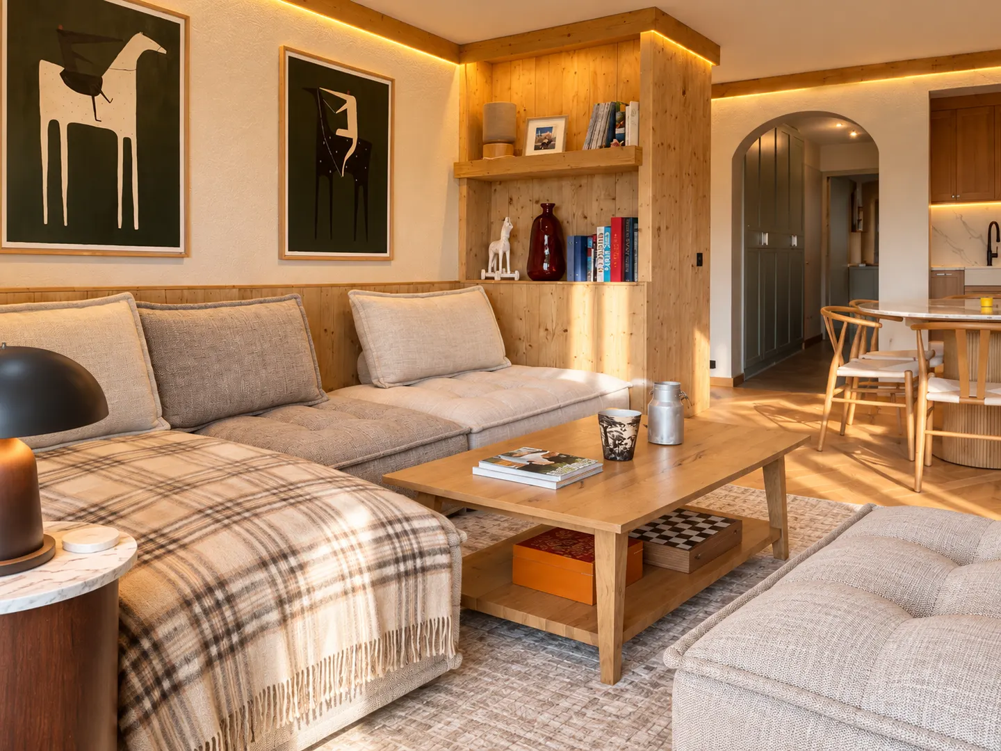 RARE 3.5 ZIMMER SKI-IN / SKI-OUT VIOLETTES MIT PANORAMABLICK AUF DIE ALPEN ? CRANS-MONTANA - Foto 3 von 13
