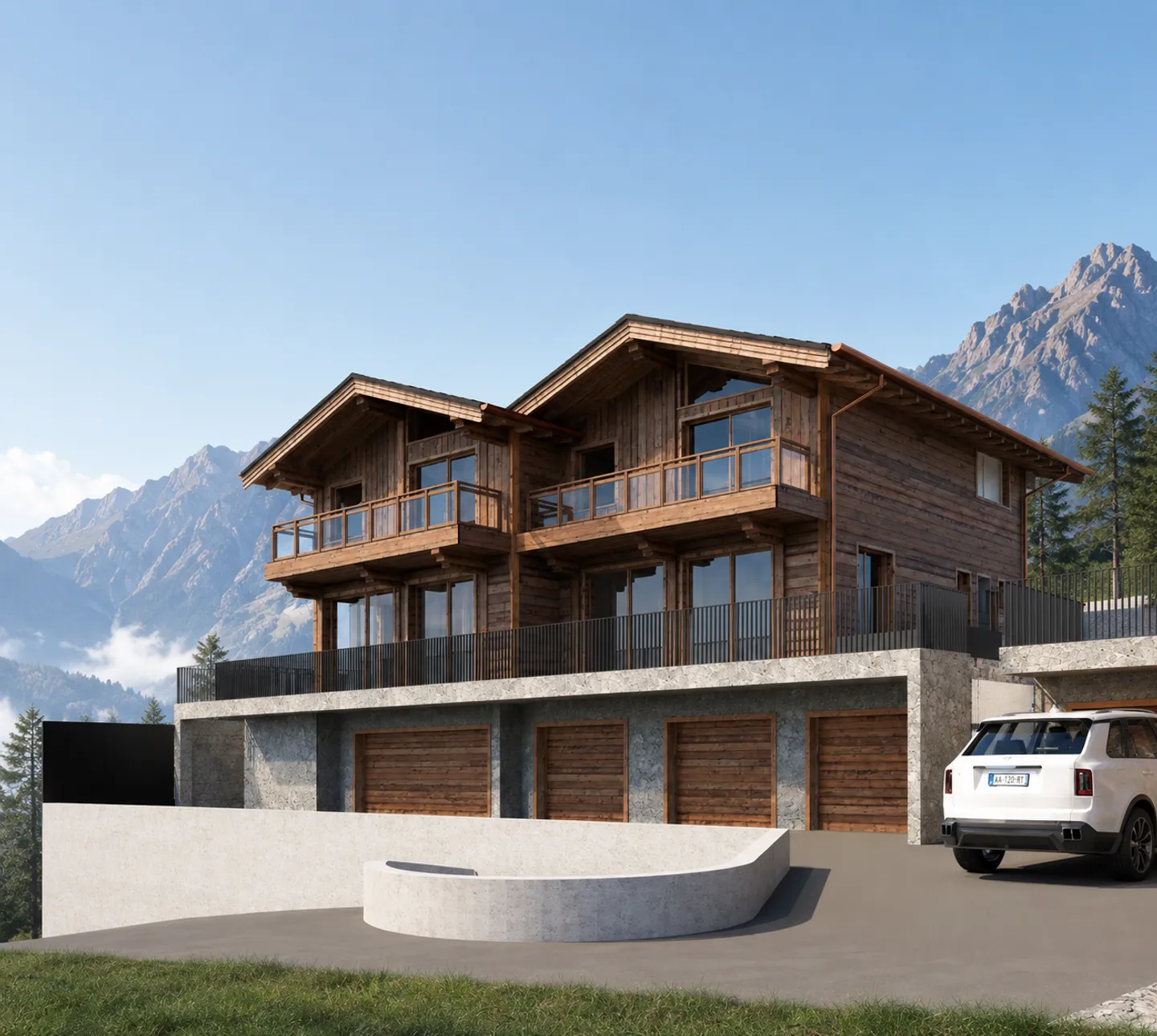 Chalet nuovo con vista lago - Foto 3 di 11