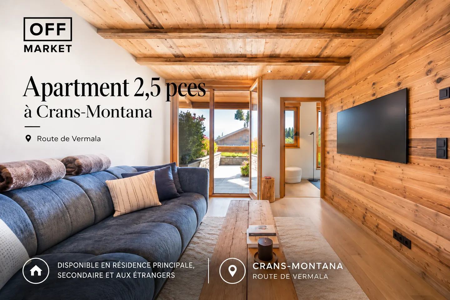 Appartement Charmant à Crans-Montana - Photo 3 sur 8