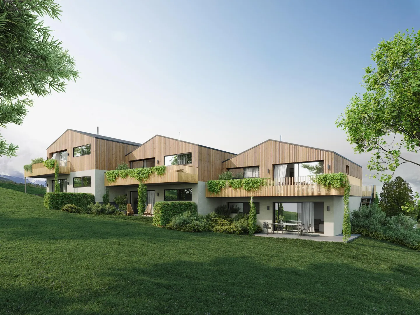 Villa A con 5.5 stanze nella Residenza Vibration ad Ayent - Foto 2 di 13