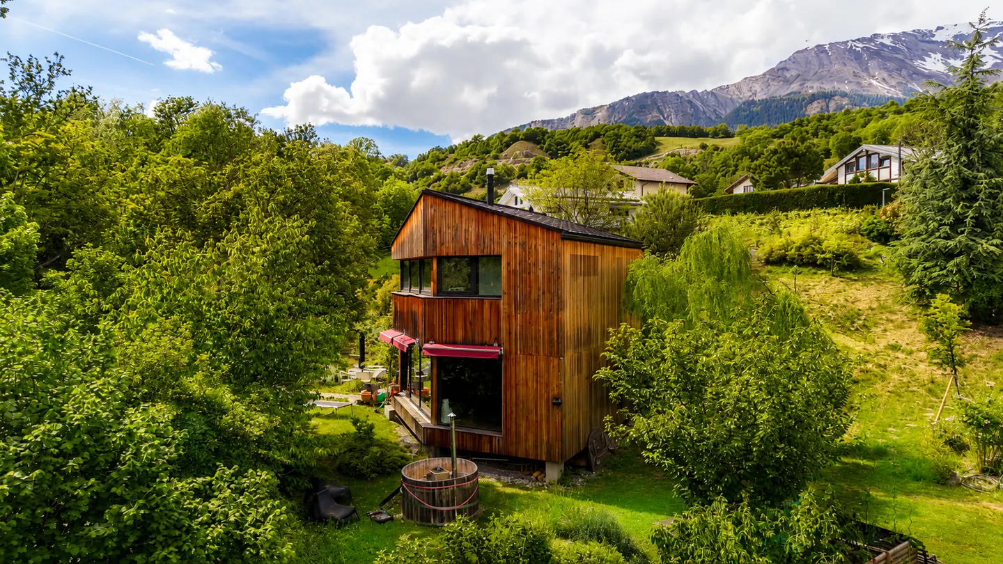 ARCHITECT'S WOODEN VILLA ? LIGHT AND SERENITY - 150 m² of living space - Built in 2017 - Photo 8 of 13