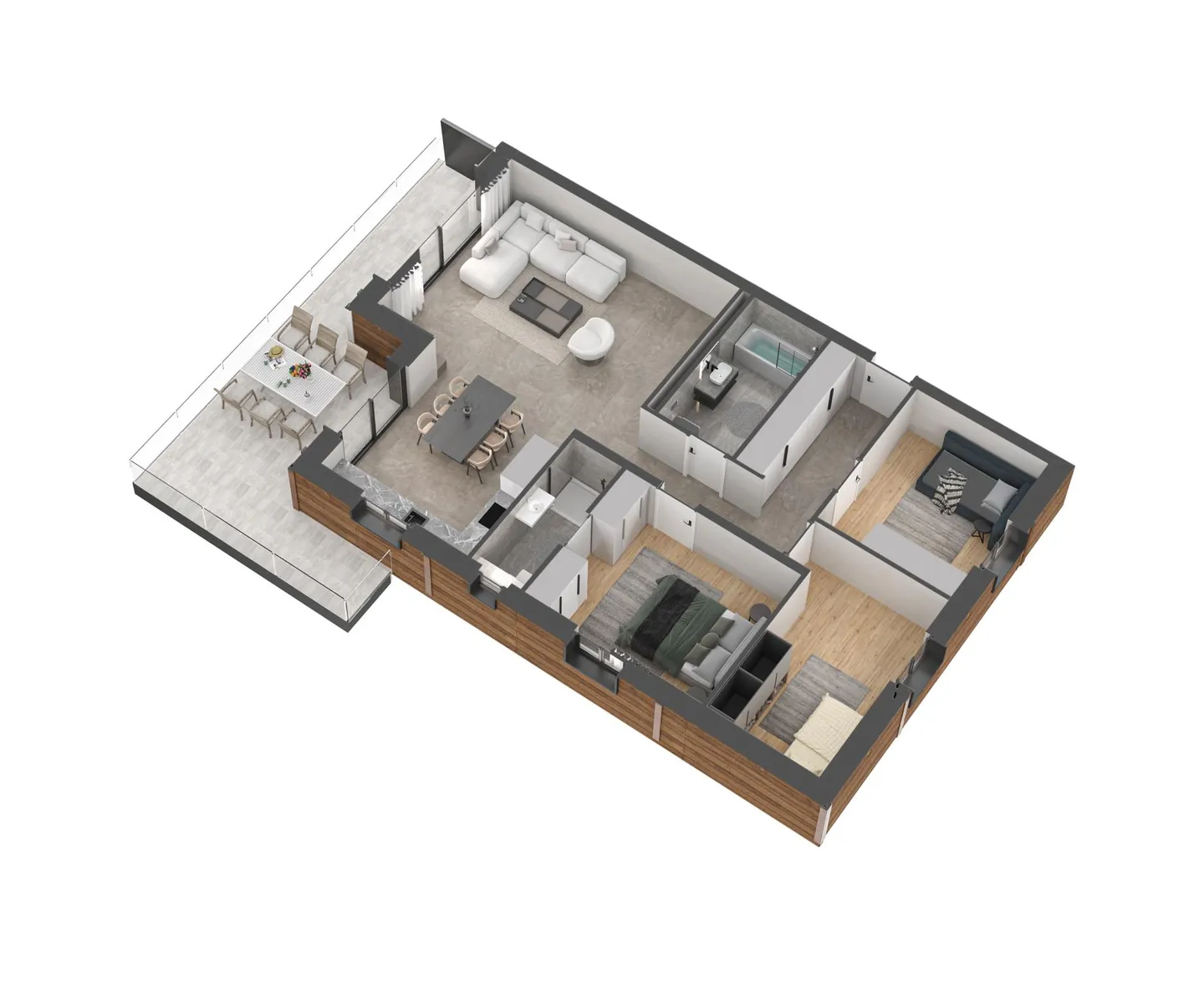 Luxury 4.5 Room Apartment in the Heart of Crans-Montana - Photo 4 of 13