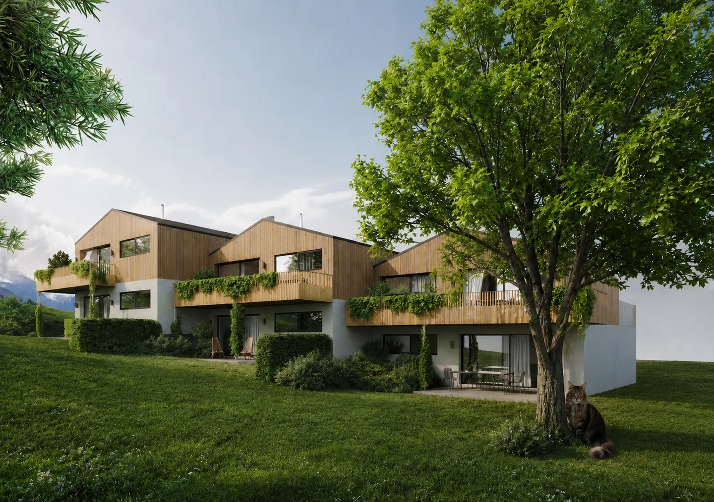 Nuovo attico di 85 m2 ad Ayent - Foto 5 di 6