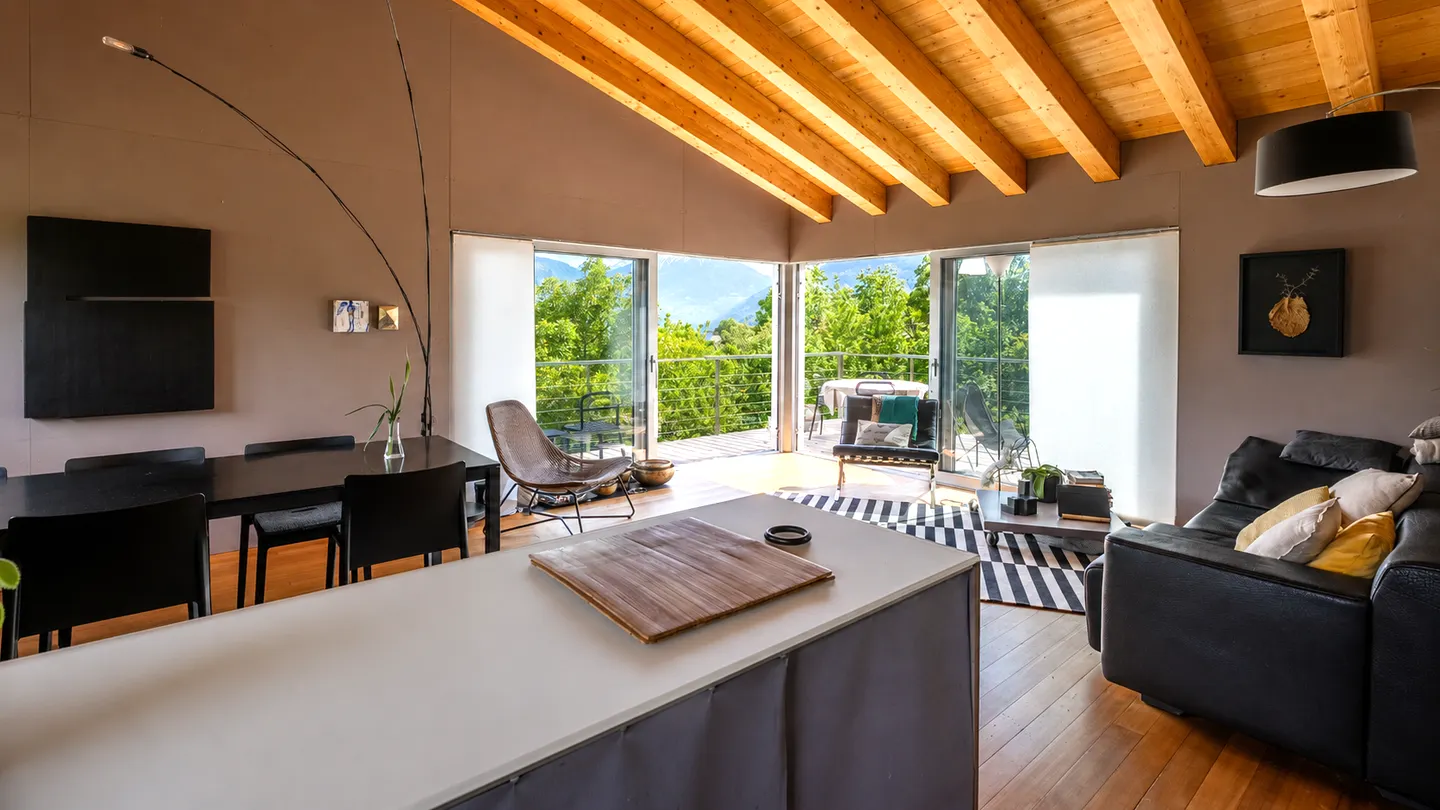 AYENT - ARCHITECT DESIGNED WOOD AND CONCRETE VILLA? AN ARTIST'S HOUSE IN HARMONY WITH NATURE - Photo 8 of 13