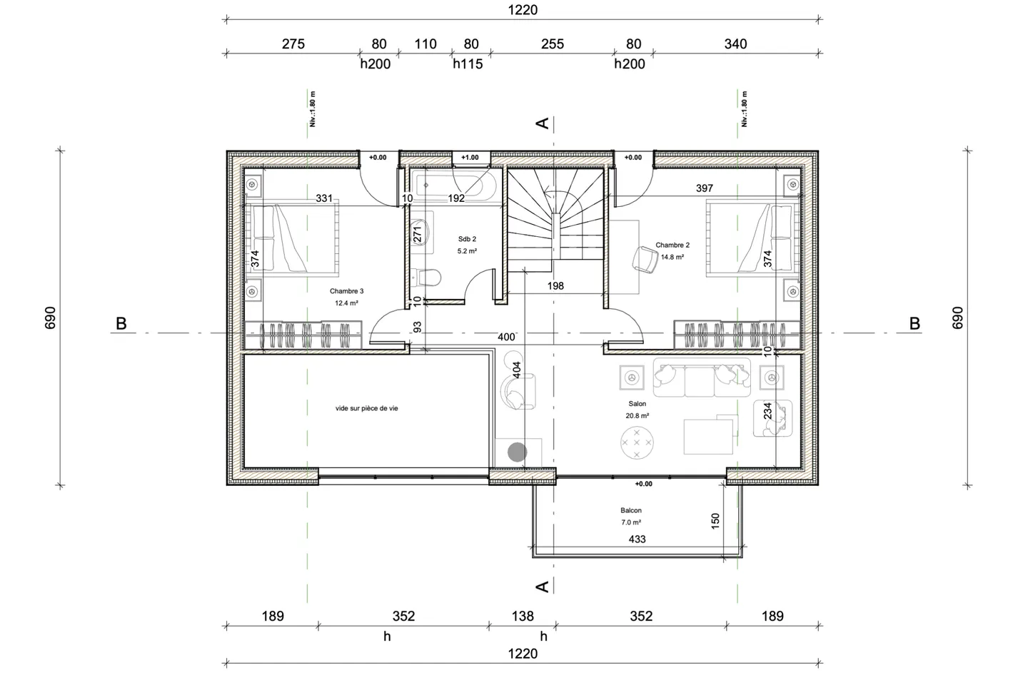 Superb 5.5-room villa with high energy performance in Icogne - Photo 10 of 10