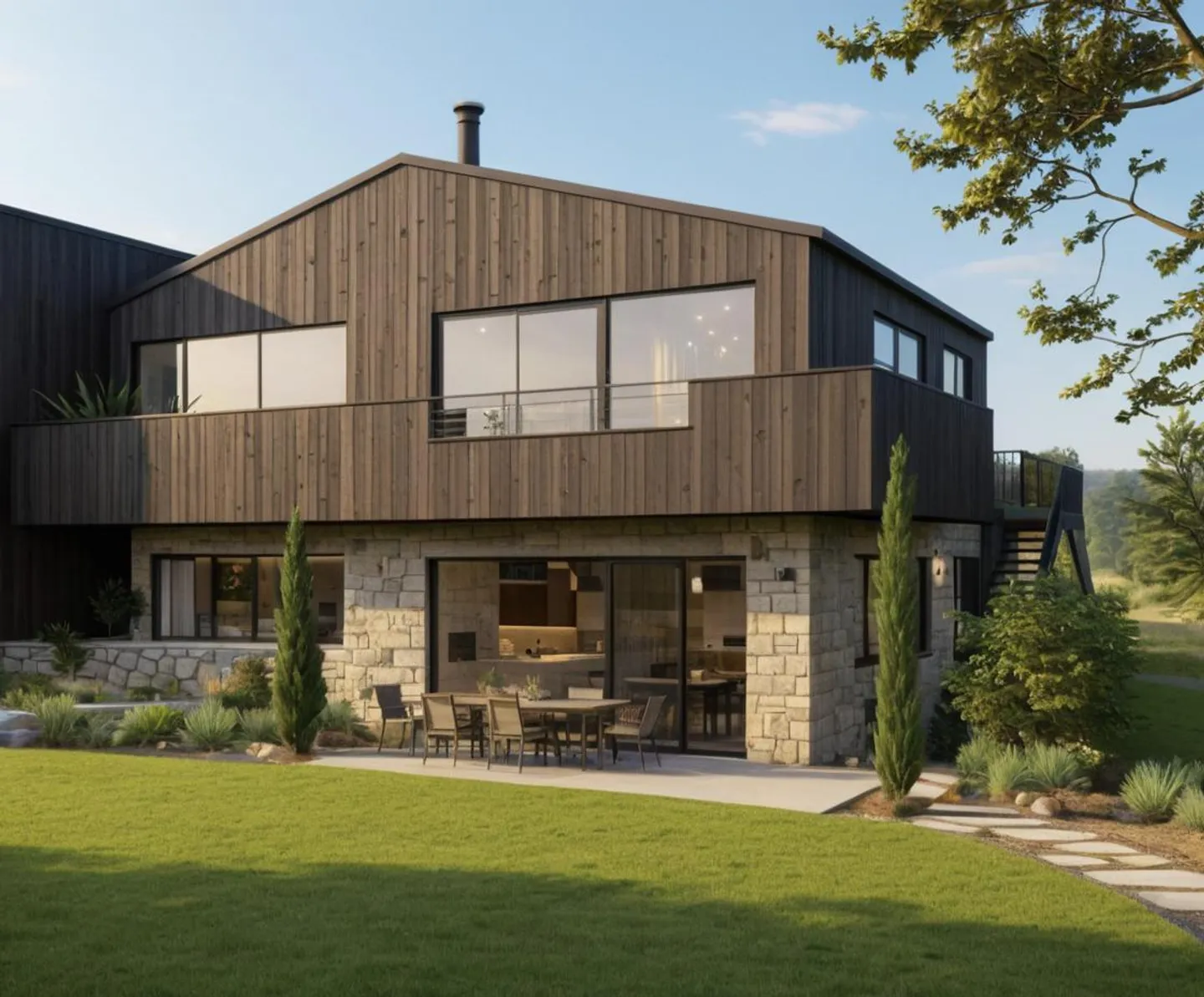 Villa A mit 5,5 Zimmern in der Residenz Vibration in Ayent - Foto 1 von 13