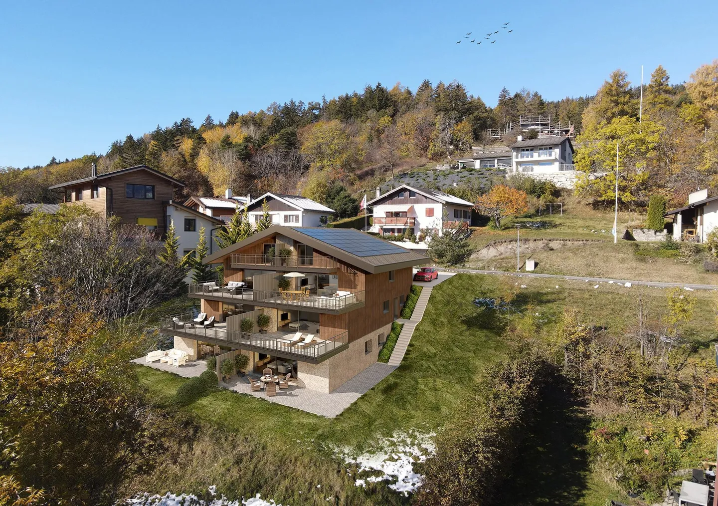 Last lot: 3.5-room apartment on the southwest garden level - Photo 5 of 7