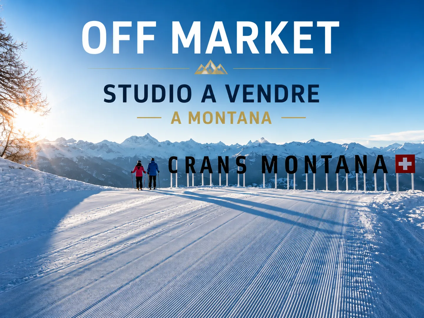 Large studio on the 1st floor in the center of Montana + indoor parking space - Photo 1 of 2