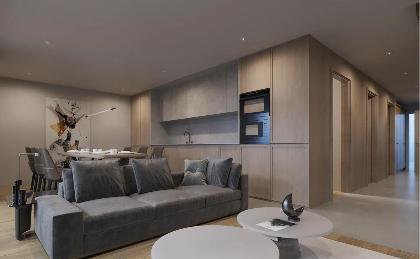 Last lot: 3.5-room apartment on the southwest garden level - Photo 1 of 7