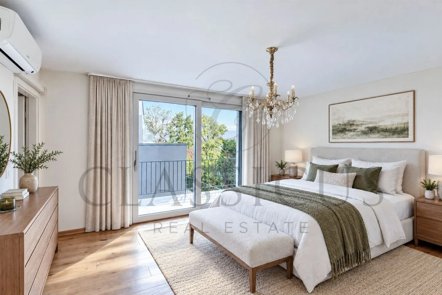 Zeitgenössisches Haus mit Schwimmbad und Dachterrassen-Whirlpool mit Blick auf den See - Foto 5 von 12