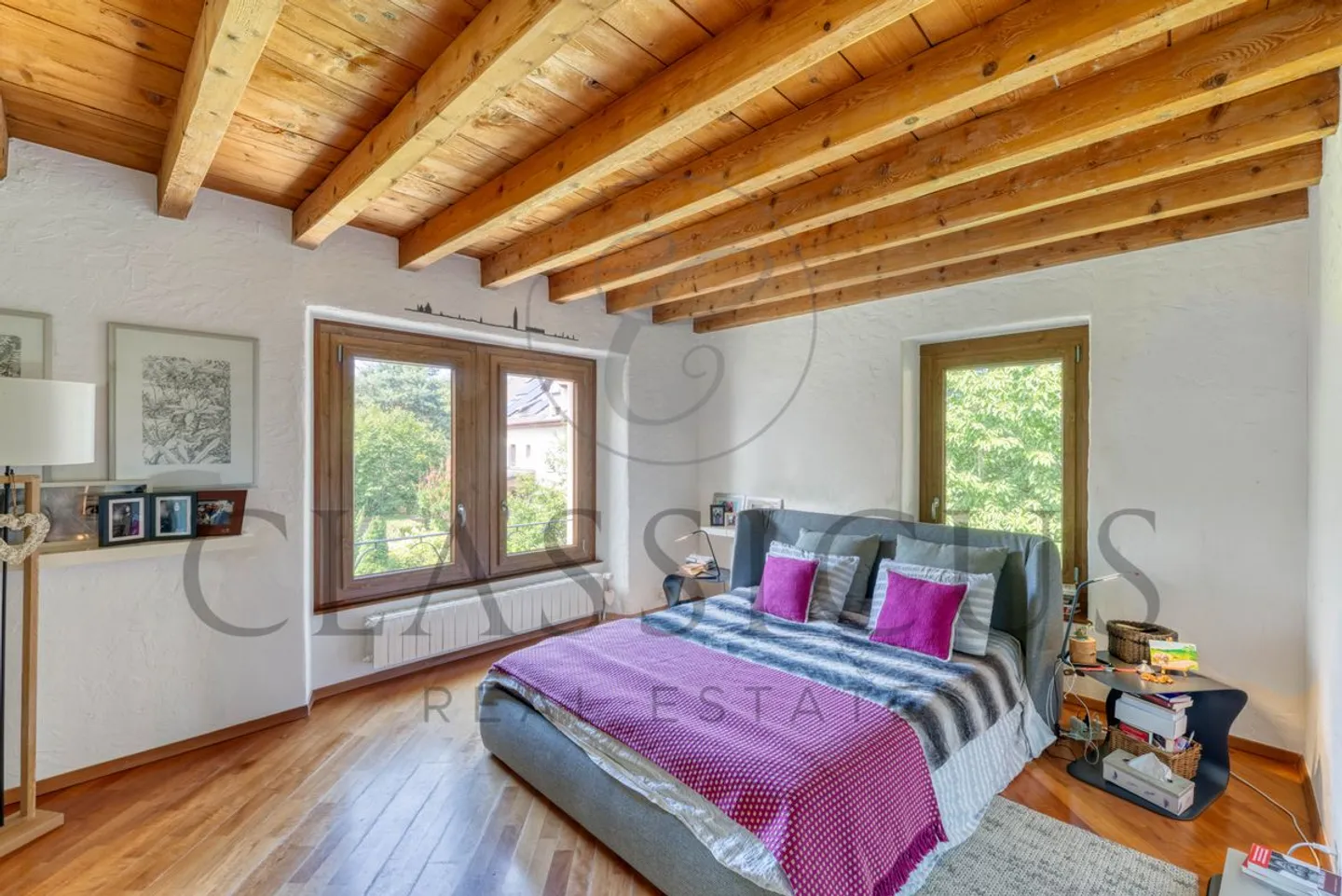 Character House 18th Century - 330 m², wooded garden & jacuzzi terrace in Aire-la-Ville - Photo 10 of 13