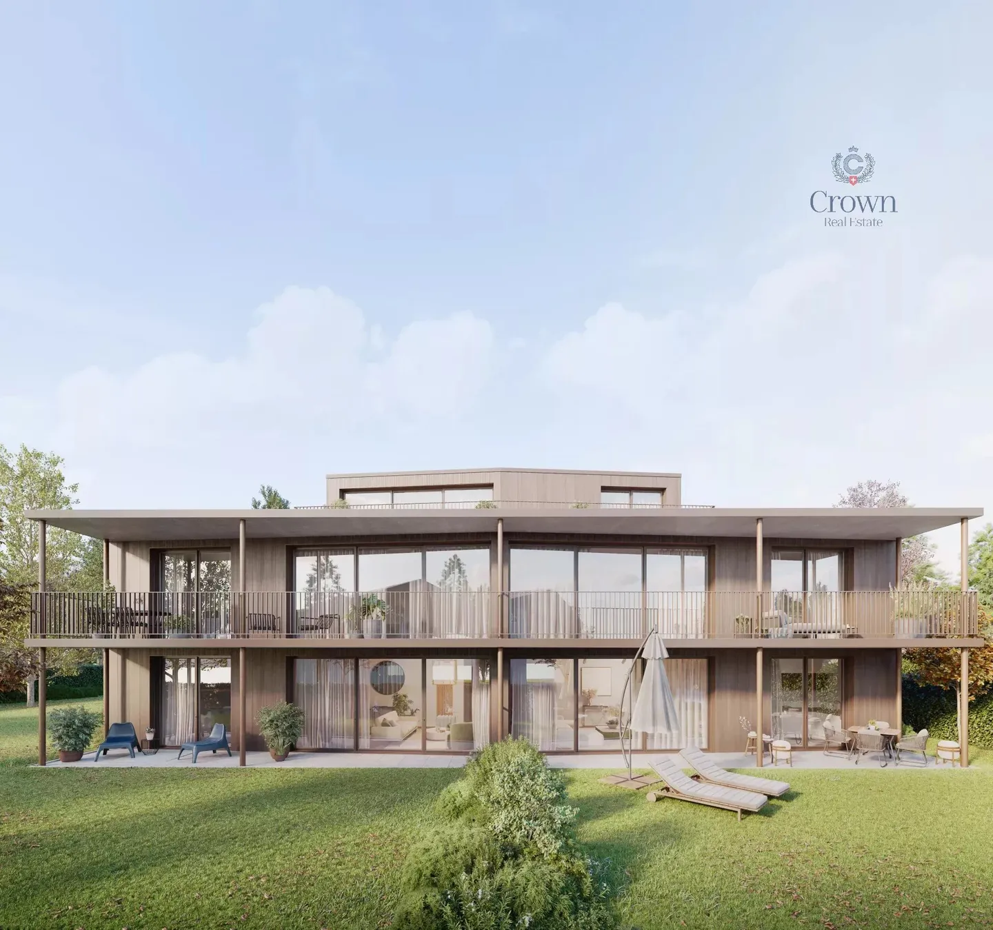 Elégance contemporaine au coeur d'un écrin boisé - Photo 1 sur 1