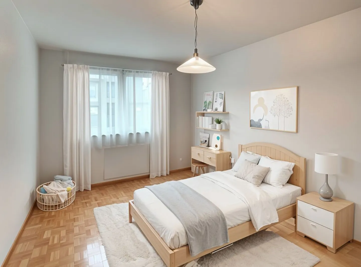4,5-Zimmer-Wohnung - oberste Etage - ruhige Gegend - Foto 8 von 9