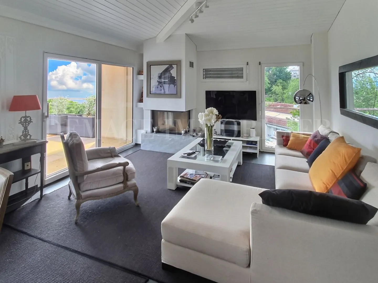 Im Dachgeschoss, herrlicher Blick auf den See - Foto 2 von 9