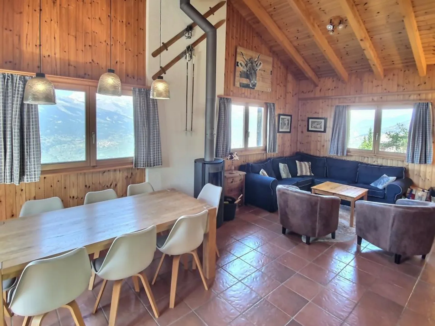 RESERVIEREN - Ruhige und wunderschöne Aussicht, nahe dem Skigebiet - Foto 1 von 13