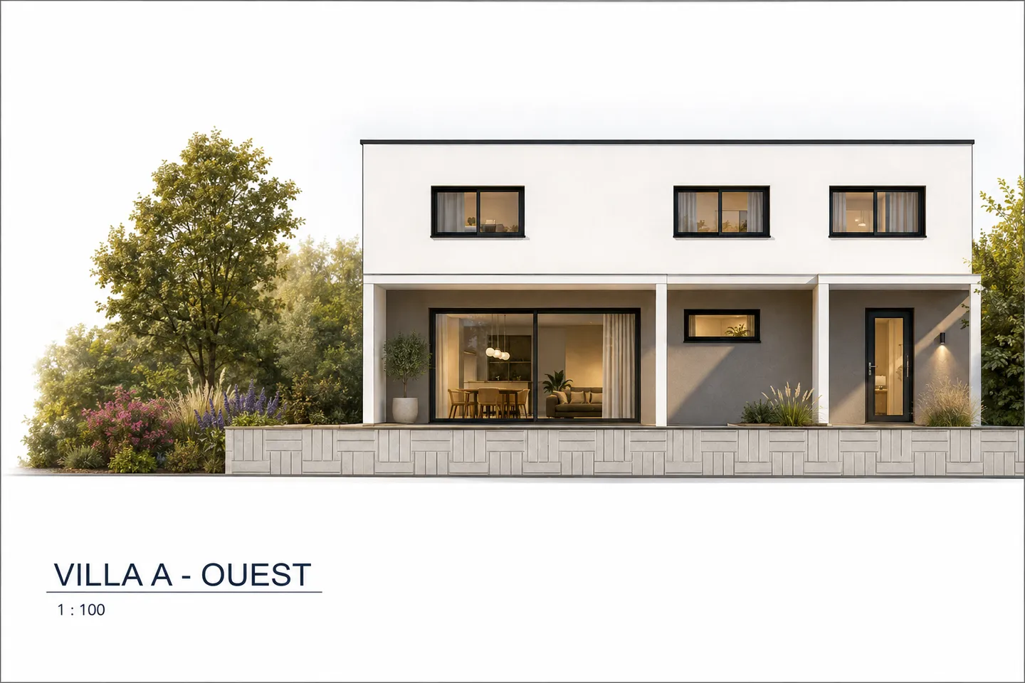 Bassecourt ? Villa neuve 6,5 pièces avec 5 chambres et 3 salles de bains - Photo 6 sur 10