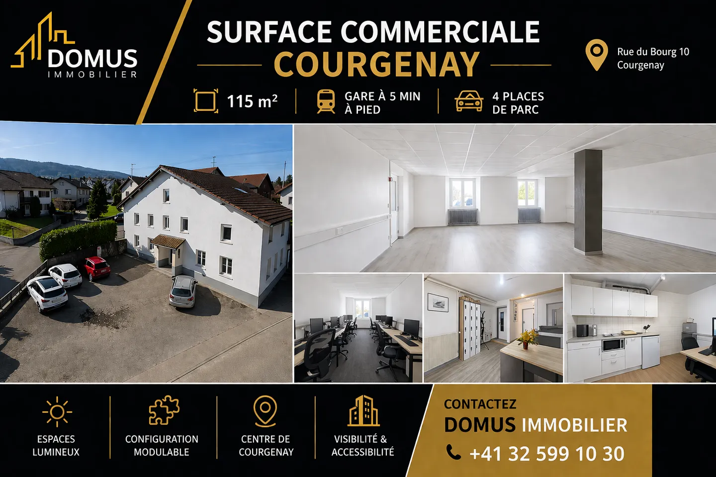Spazio commerciale / uffici 115 m² - Foto 1 di 13