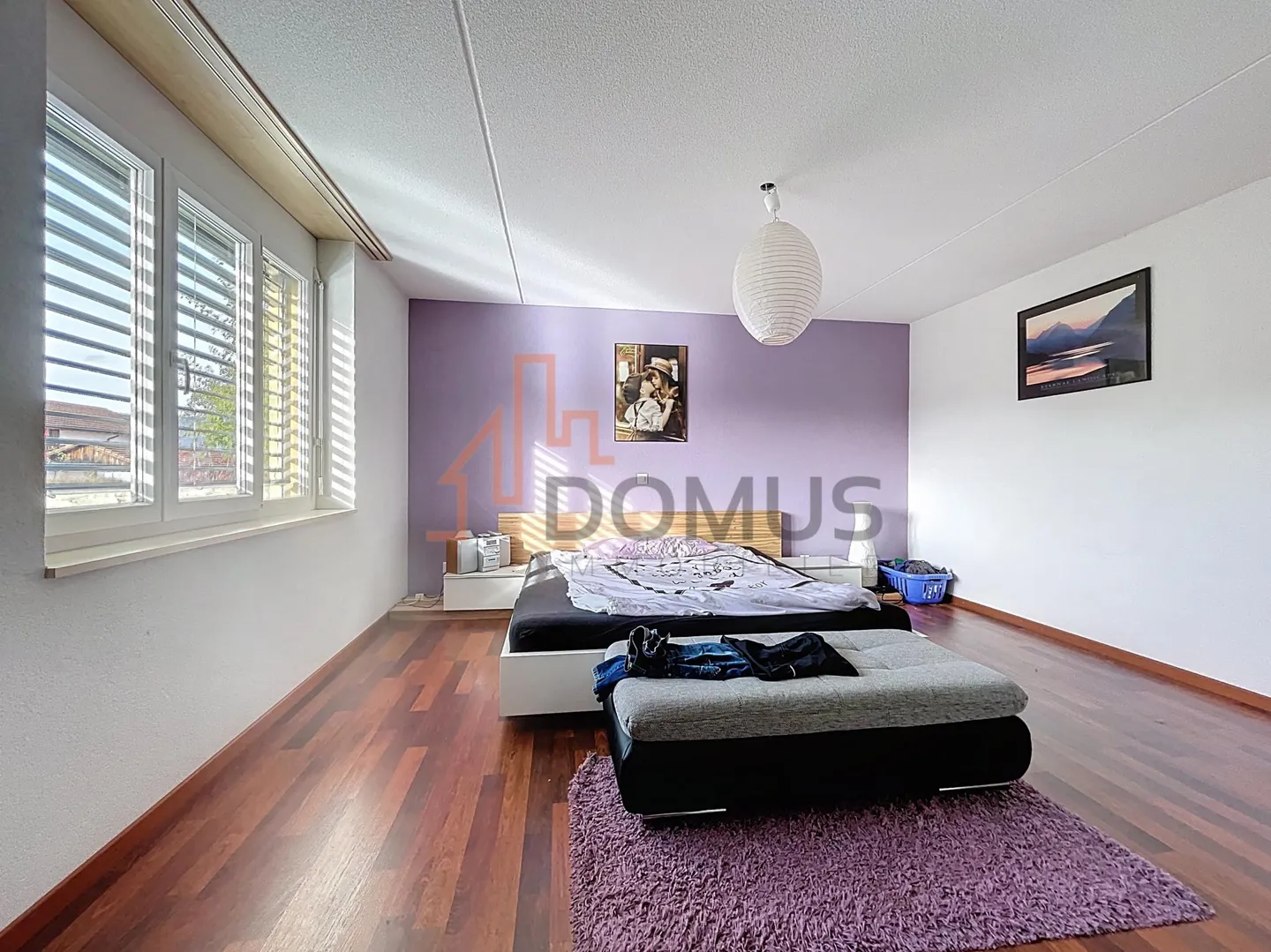 Spacious 5.5-room apartment with lawned terrace and 2 parking spaces - Photo 6 of 13