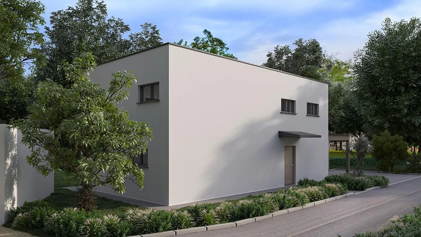 Casa unifamiliare contemporanea da costruire? Permesso in vigore - Foto 5 di 8