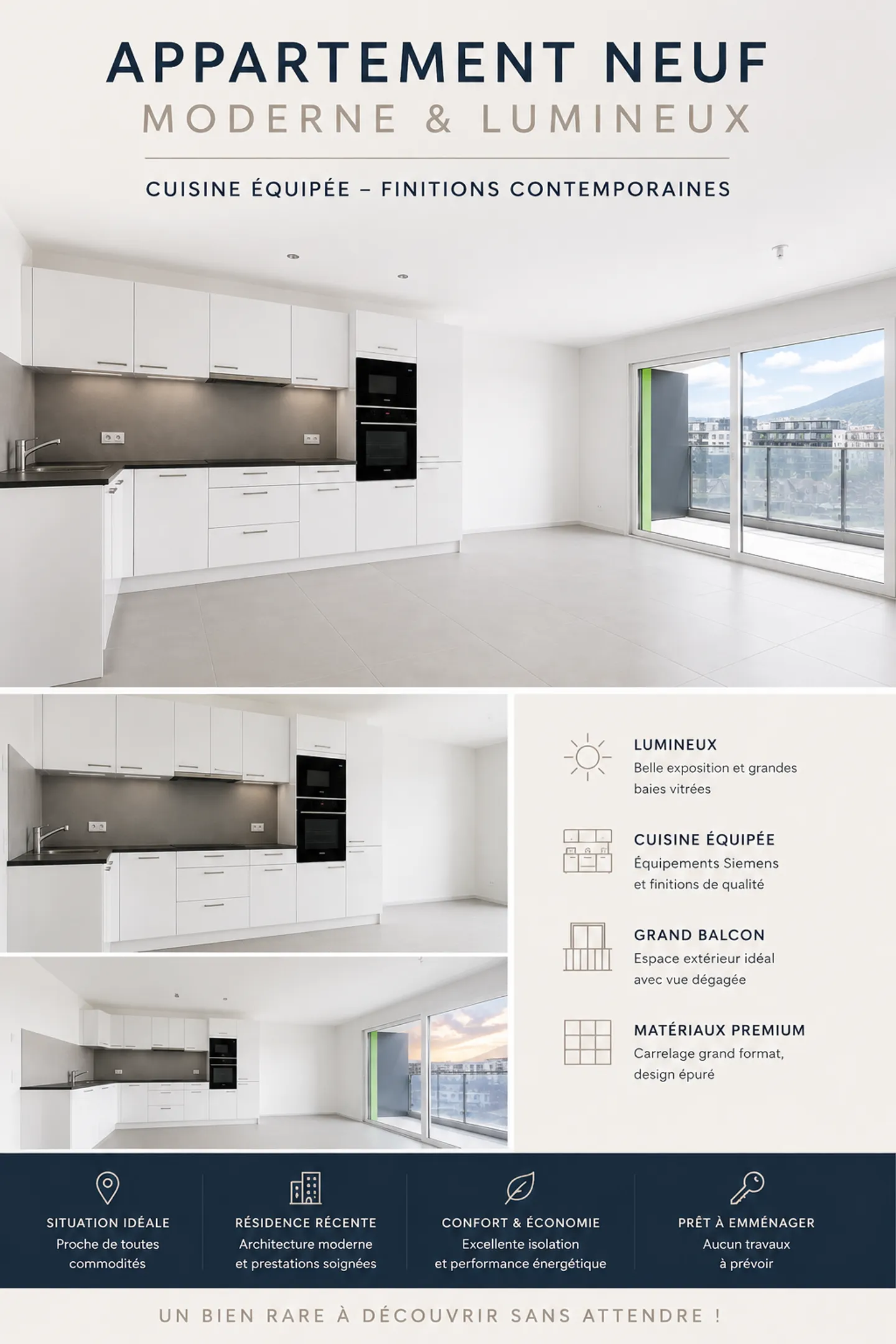 Beautiful new 2.5-room apartment with elevator in Delémont - Photo 11 of 13