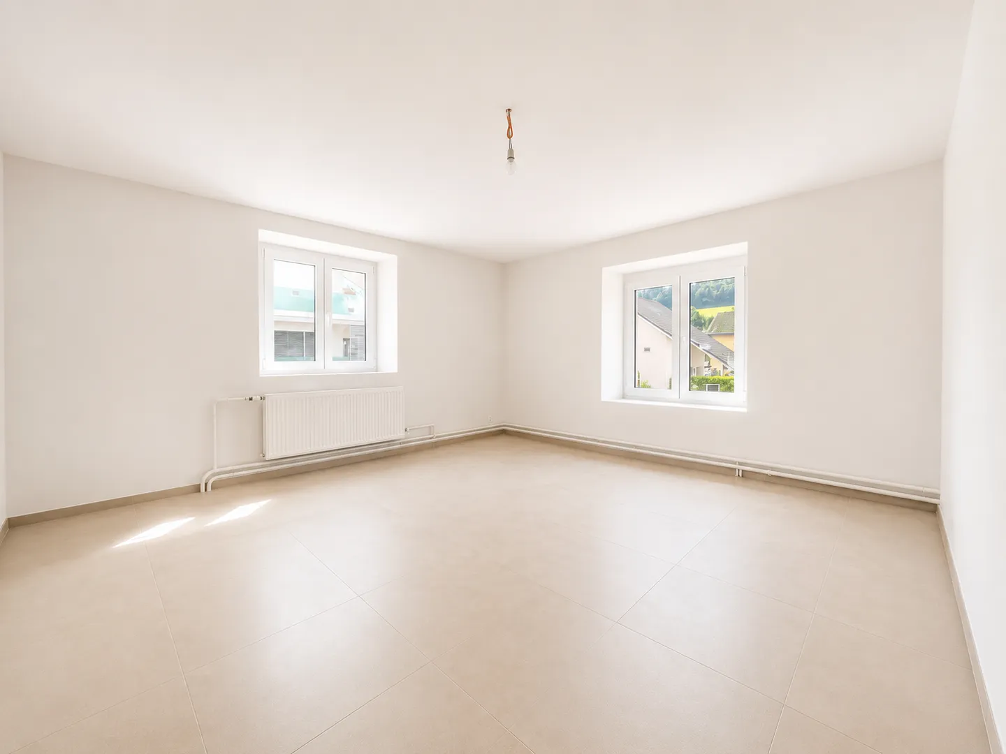 Magnificent 4.5-room fully renovated apartment of 97 m² in the heart of Rossemaison - Photo 4 of 11