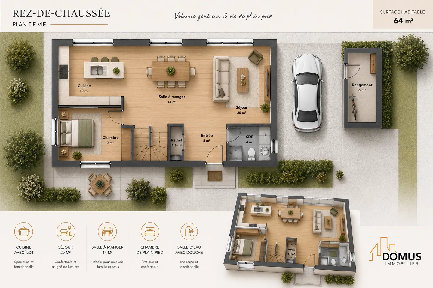 Warum eine Wohnung kaufen? Wenn Sie Eigentümer Ihres eigenen Hauses werden können? - Foto 3 von 13