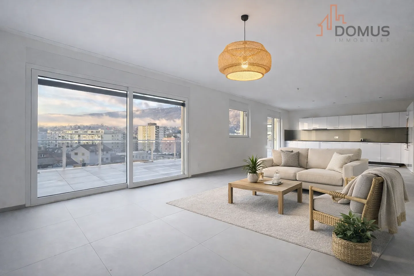 Magnificent penthouse 4.5 rooms with large terrace - Photo 9 of 13