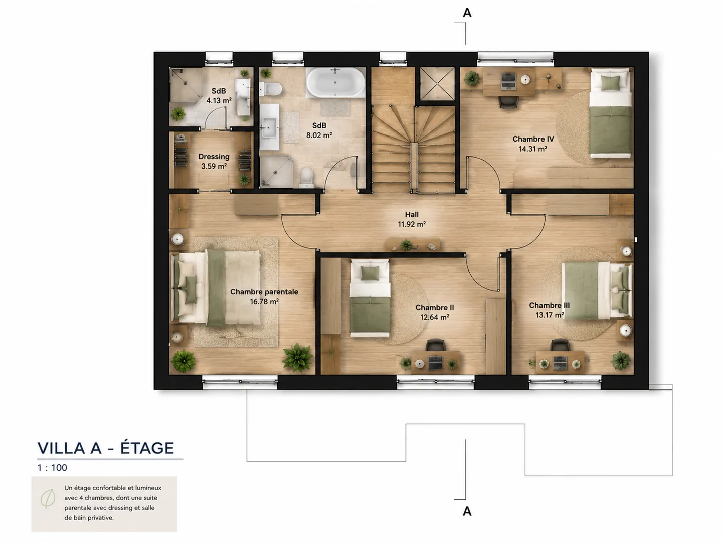 Bassecourt ? Villa neuve 6,5 pièces avec 5 chambres et 3 salles de bains - Photo 10 sur 10