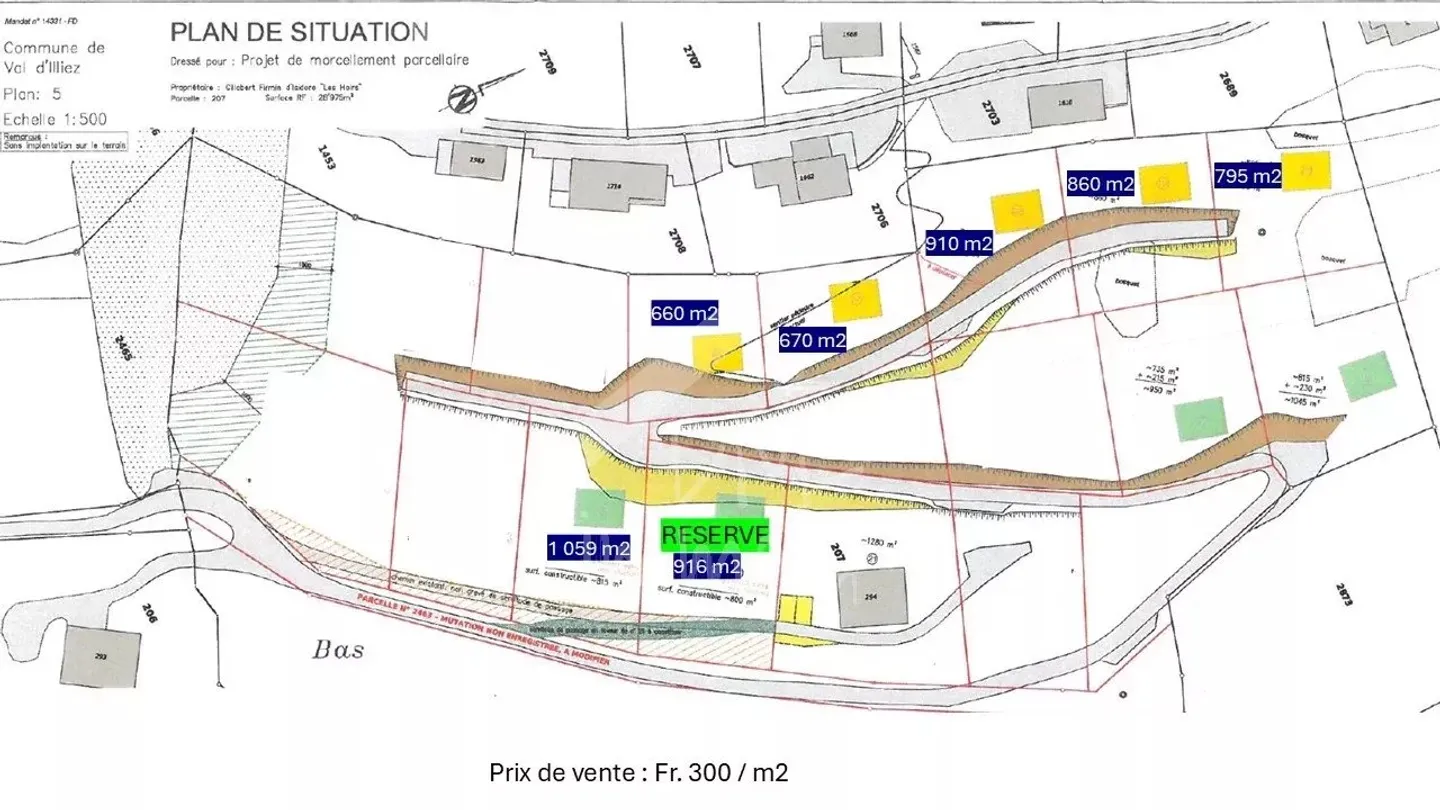 Voll ausgestattetes Baugrundstück - von 575 m2 bis 1.010 m2 - Foto 4 von 5