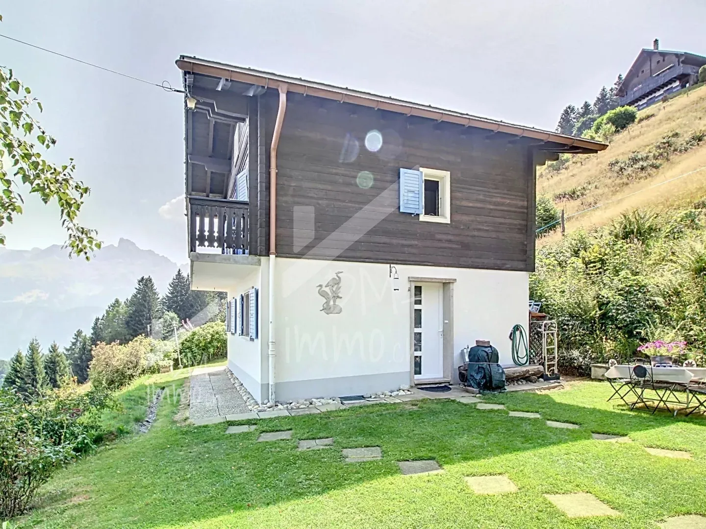 Chalet in den Giettes mit einer herrlichen Aussicht - Foto 1 von 10