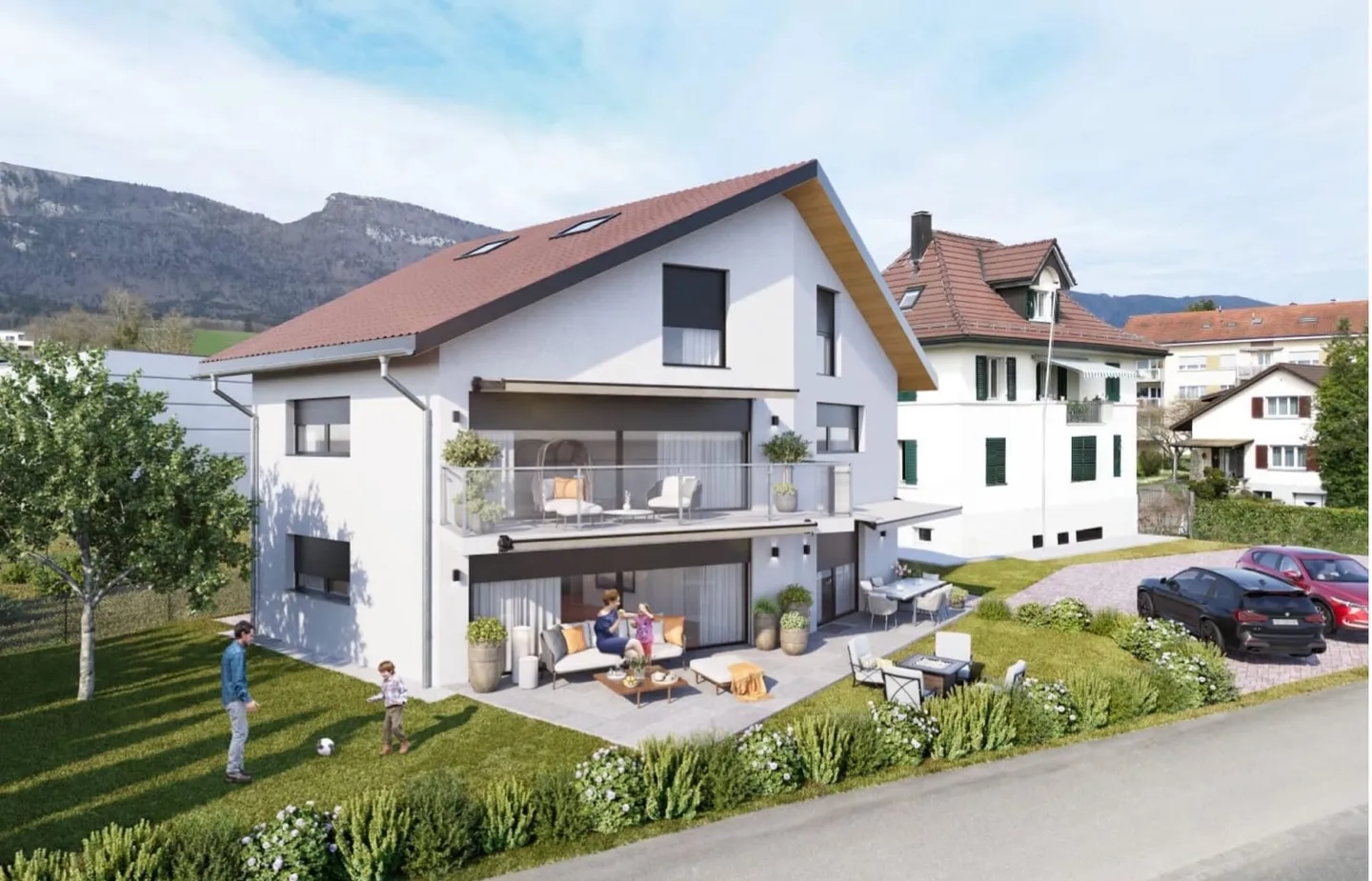 Terrain attractif avec projet approuvé - Photo 1 sur 4