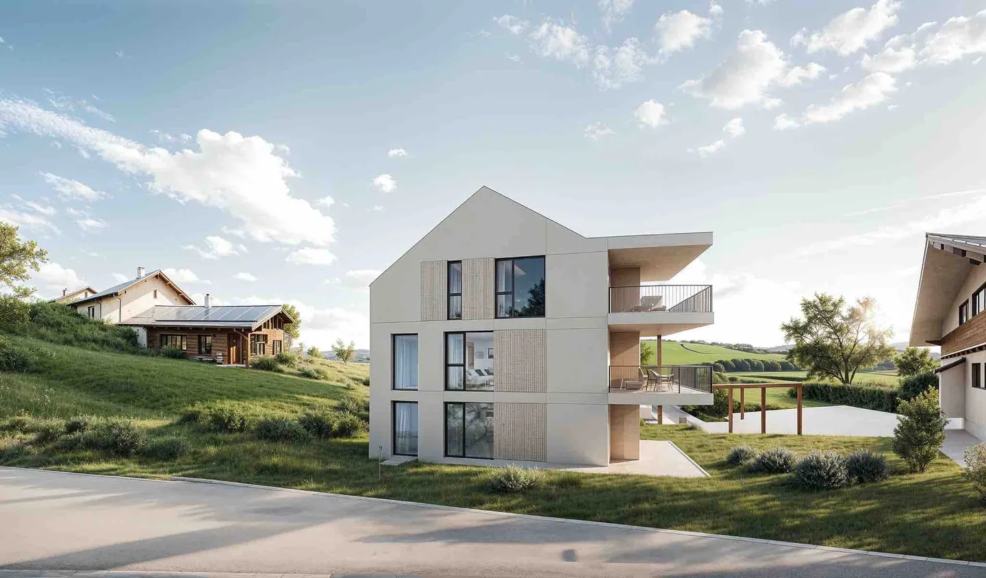 Appartamento mansardato in una zona residenziale tranquilla - Foto 1 di 5