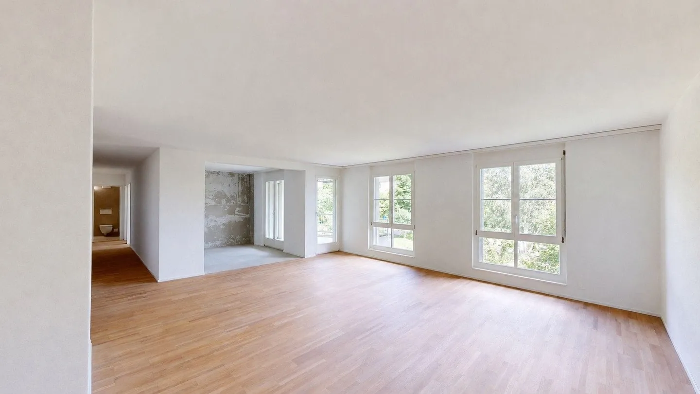 Sanierte 3.5-Zimmerwohnung in Ins– Küche und Einbauschränke frei wählbar - Foto 3 di 13