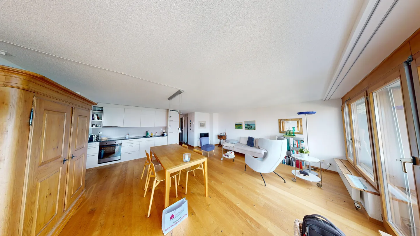2.5-Zimmer-Wohnung mit Seesicht in Gunten - Foto 6 di 13